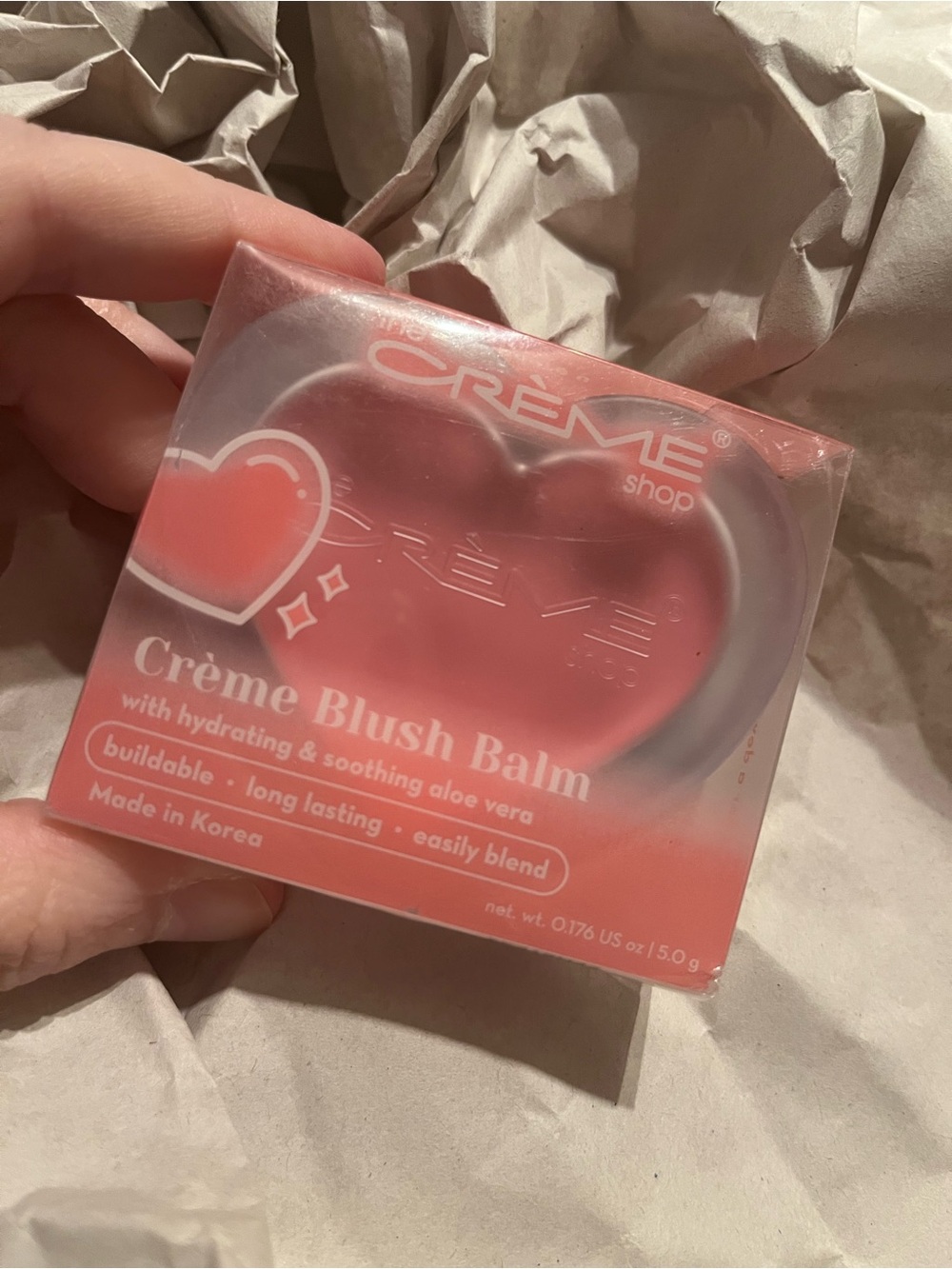 The Crème Shop Blush Balm - Pink Heart Creme Shop